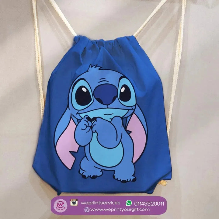 Drawstring Bag - Stitch-B - WE PRINT