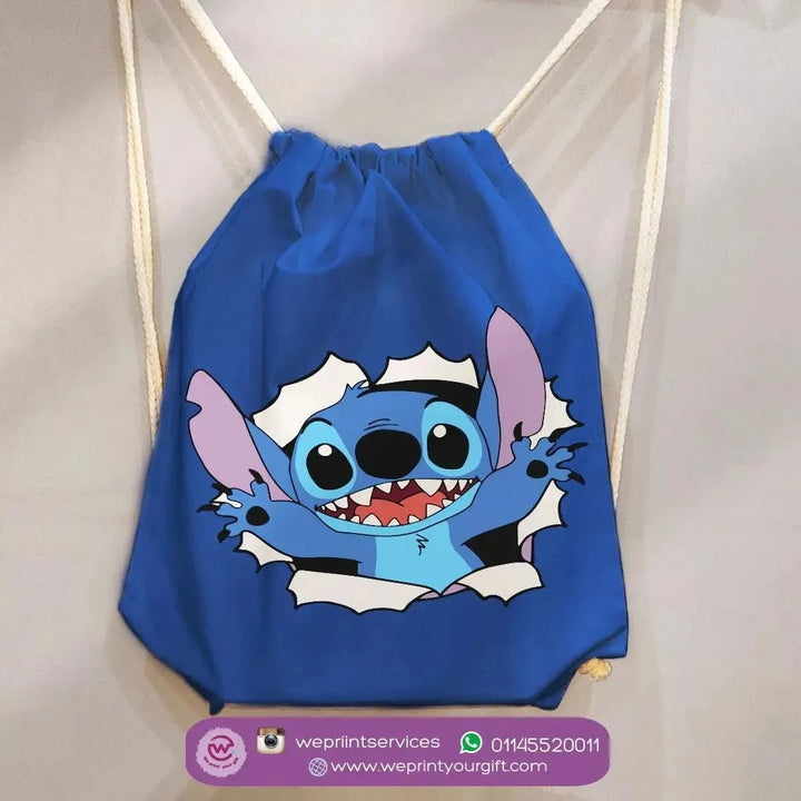 Drawstring Bag - Stitch-B - WE PRINT