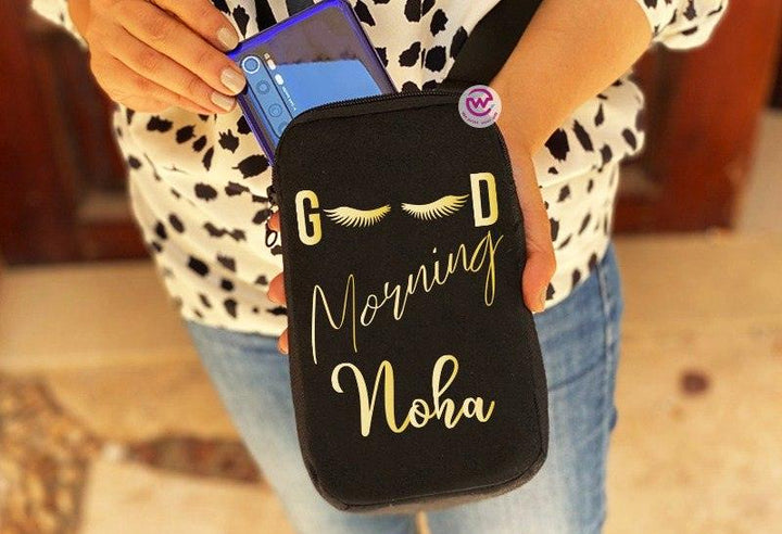 Fabric Mobile Cover -Golden Designs - WE PRINT