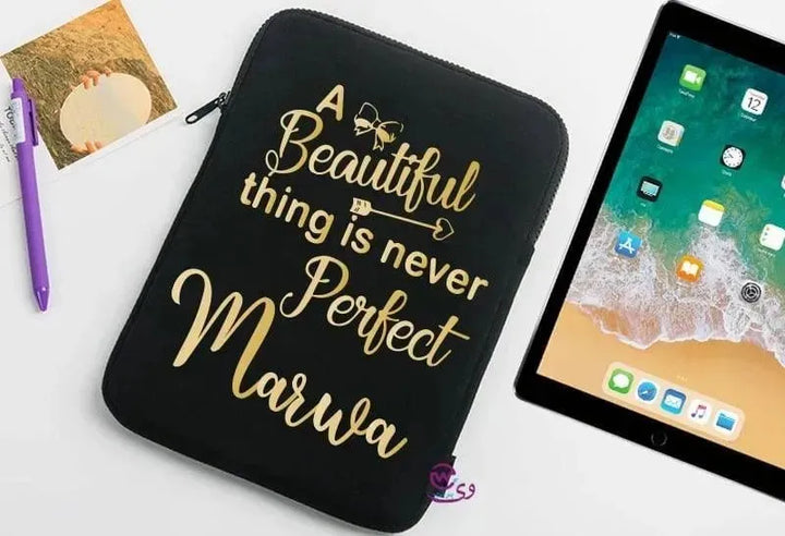 Fabric Tablet Covers -Motivation-B - WE PRINT