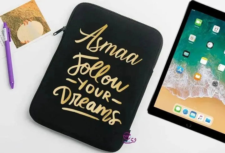 Fabric Tablet Covers -Motivation-B - WE PRINT