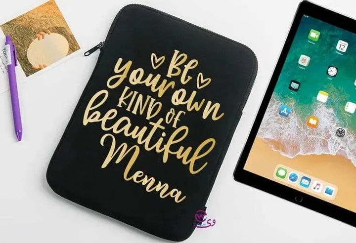 Fabric Tablet Covers -Motivation-B - WE PRINT