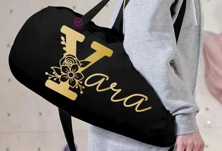 Gym Bag -Names- A - WE PRINT