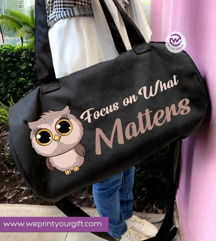 Gym Bag - Owl - WE PRINT