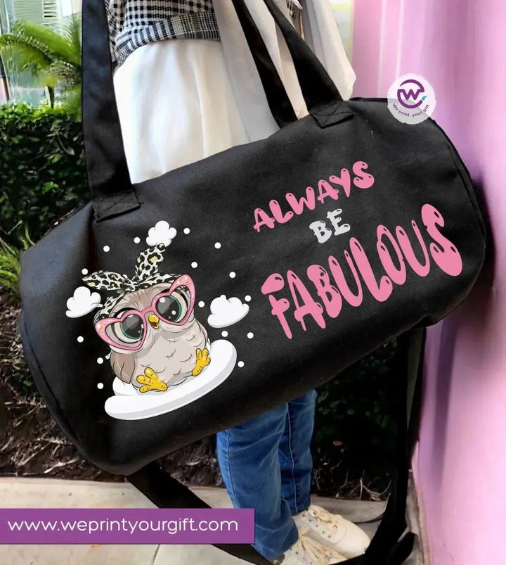 Gym Bag - Owl - WE PRINT