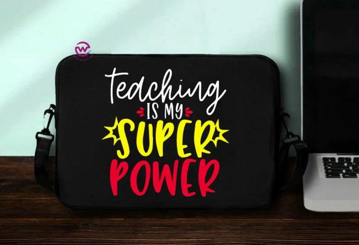 laptop Sleeve-Fabric- Teachers - WE PRINT