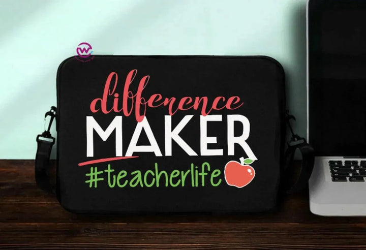 laptop Sleeve-Fabric- Teachers - WE PRINT