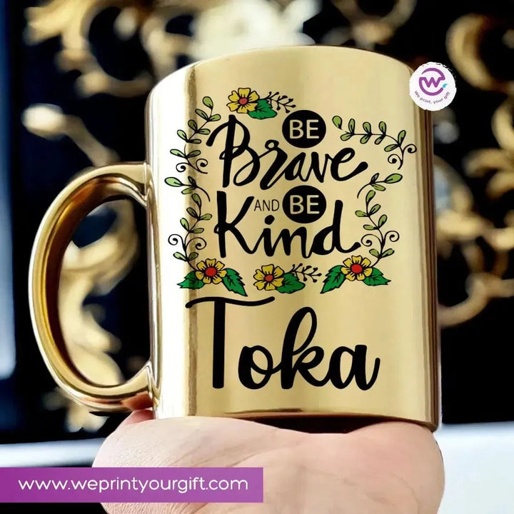 Mirror Ceramic Mug -Motivational quotes-A - WE PRINT