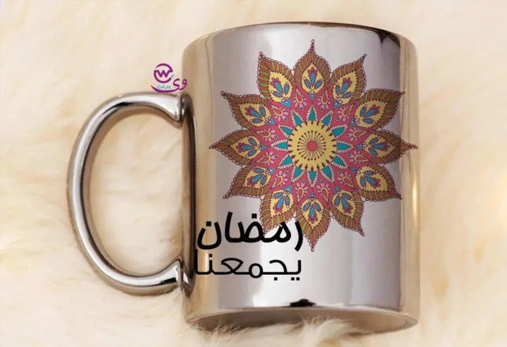 Mirror Ceramic - Silver Color -Ramdan-A - WE PRINT