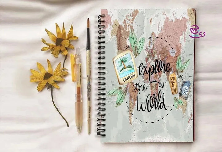 Notebook - A5 Size - Adventures - WE PRINT