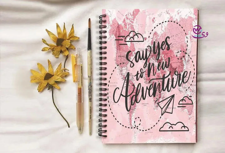 Notebook - A5 Size - Adventures - WE PRINT