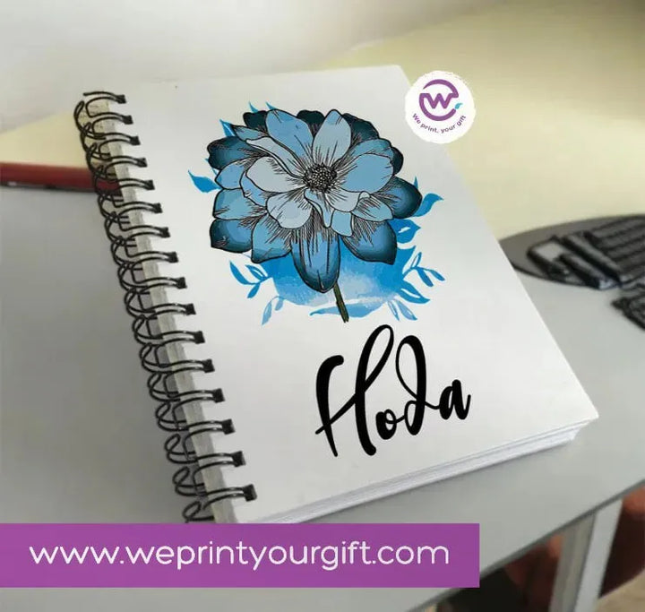 Notebook - A5 Size - Names Designs - WE PRINT