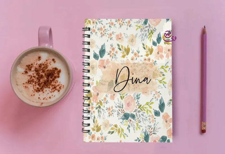 Notebook - A5 Size - Names - WE PRINT