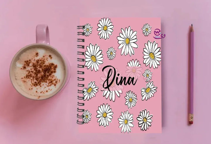 Notebook - A5 Size - Names - WE PRINT