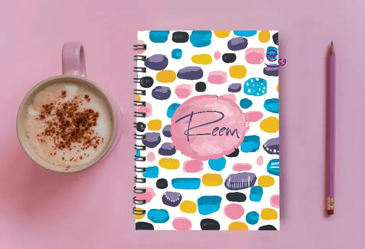 Notebook - A5 Size - Names - WE PRINT