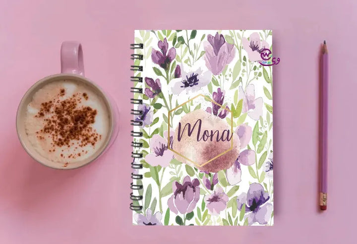 Notebook - A5 Size - Names - WE PRINT