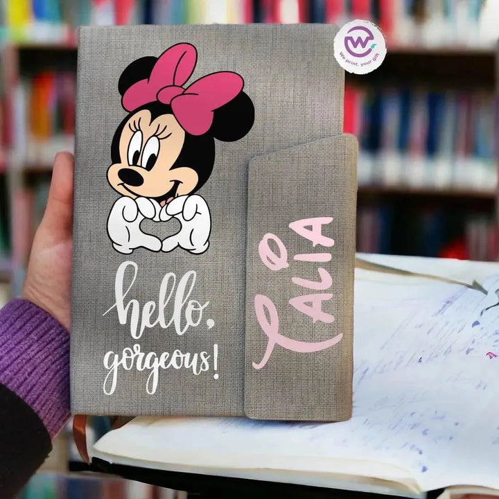 Notebook with magnetic closure-Disney - WE PRINT