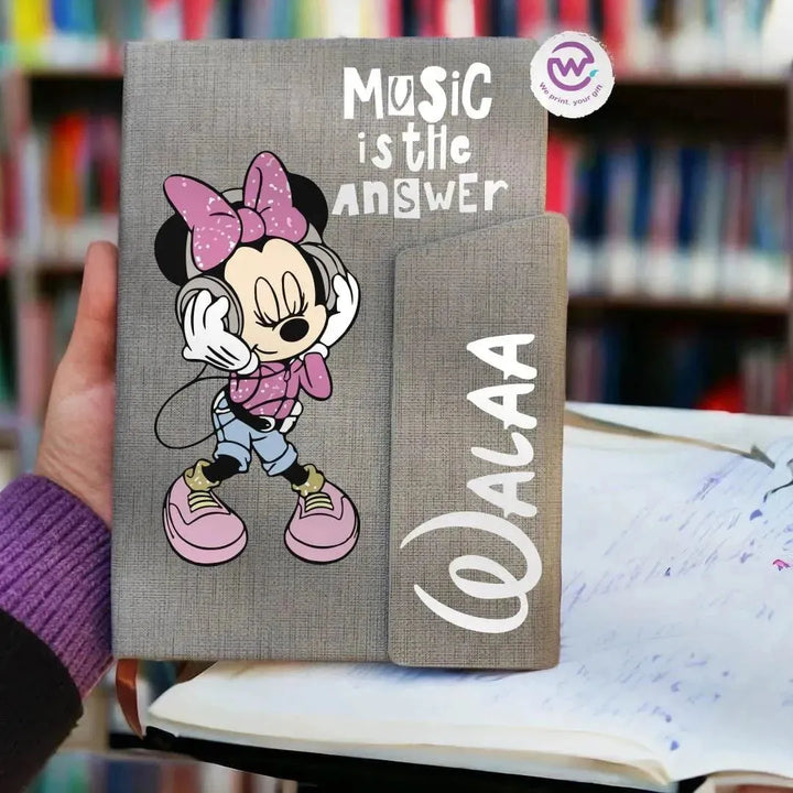 Notebook with magnetic closure-Disney - WE PRINT