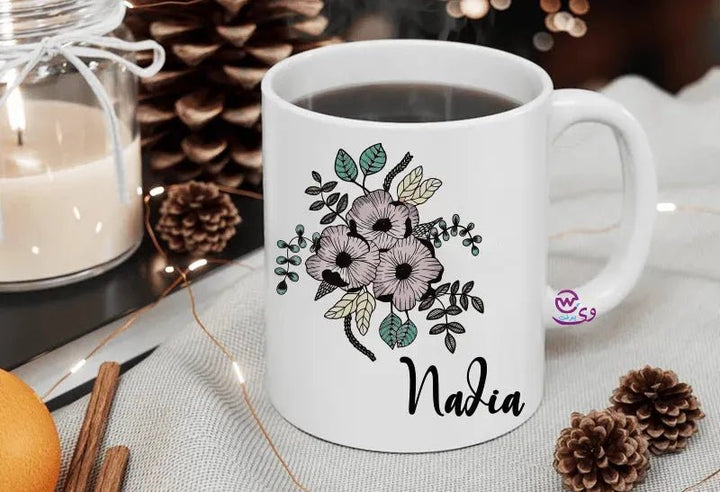 Personalized Custom Mug -Names-D - WE PRINT