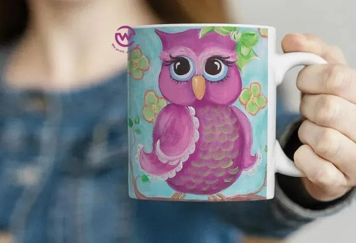 Personalized Custom Mug -OWL Designs - WE PRINT