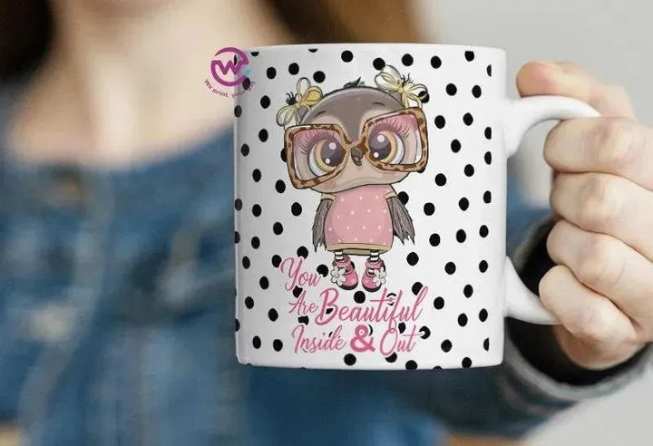 Personalized Custom Mug -OWL Designs - WE PRINT