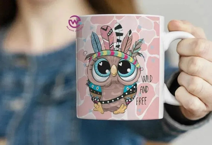 Personalized Custom Mug -OWL Designs - WE PRINT