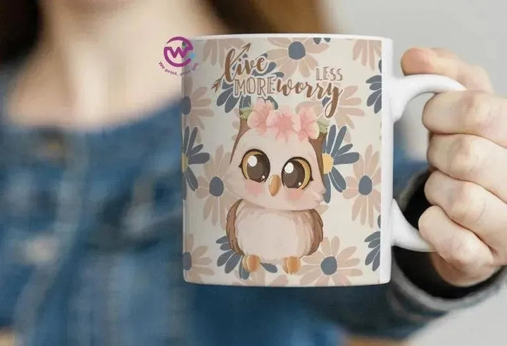 Personalized Custom Mug -OWL Designs - WE PRINT