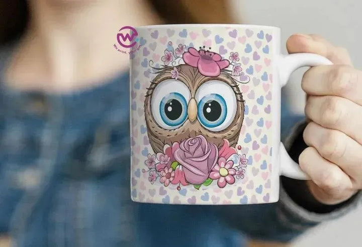 Personalized Custom Mug -OWL Designs - WE PRINT