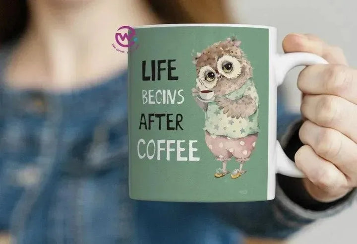 Personalized Custom Mug -OWL Designs - WE PRINT