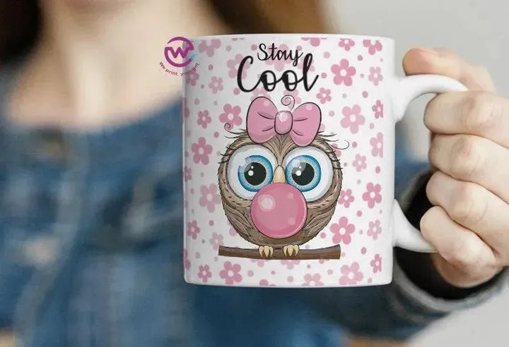 Personalized Custom Mug -OWL Designs - WE PRINT