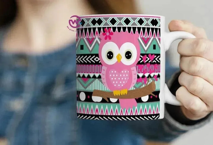 Personalized Custom Mug -OWL Designs - WE PRINT