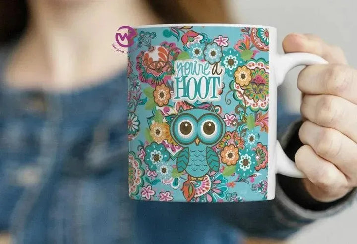 Personalized Custom Mug -OWL Designs - WE PRINT