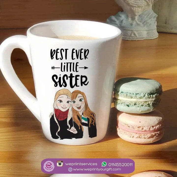 Personalized Mugs -Conical - Best Friends - WE PRINT