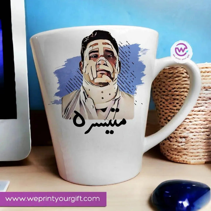 Personalized Mugs-Conical- Comic-A - WE PRINT