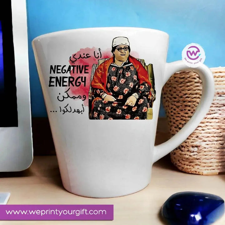 Personalized Mugs-Conical- Comic-A - WE PRINT