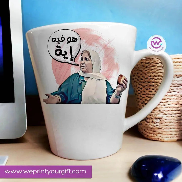 Personalized Mugs-Conical- Comic-A - WE PRINT