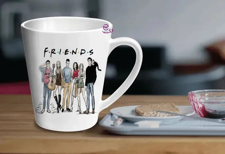 Personalized Mugs -Conical -Friends series - WE PRINT