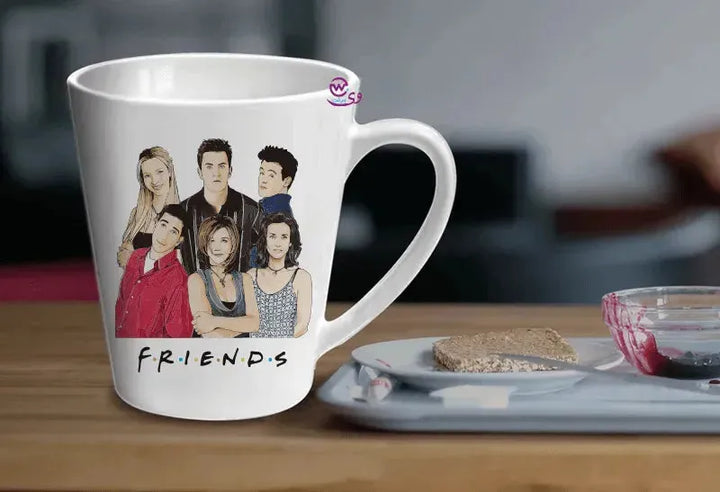 Personalized Mugs -Conical -Friends series - WE PRINT