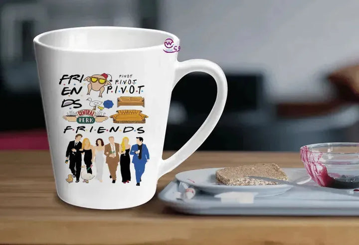 Personalized Mugs -Conical -Friends series - WE PRINT