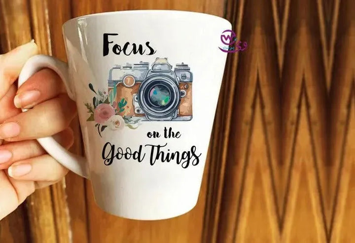 Personalized Mugs -Conical -Inspirational quotes-A - WE PRINT