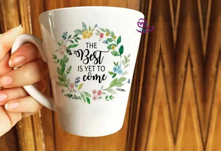 Personalized Mugs -Conical -Inspirational quotes-A - WE PRINT