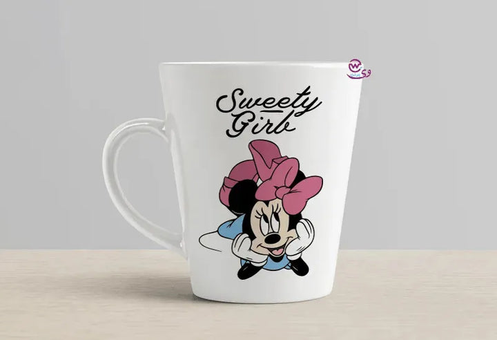 Personalized Mugs -Conical- Minnie mouse - WE PRINT