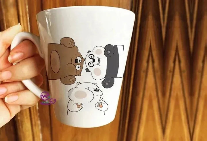 Personalized Mugs -Conical- Three Bears - WE PRINT