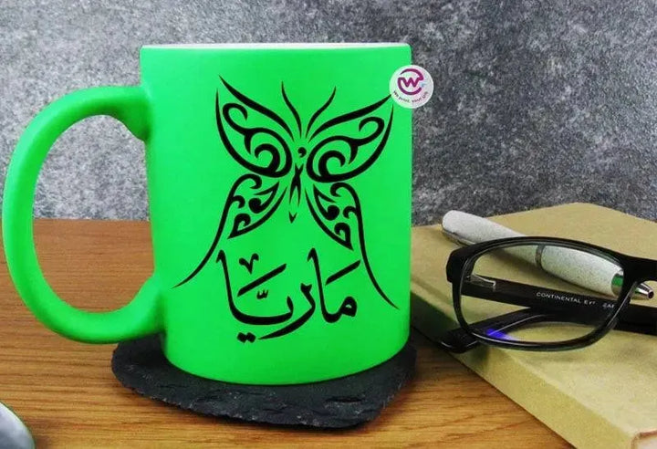 Phosphoric Mug -Arabic Nmaes - WE PRINT