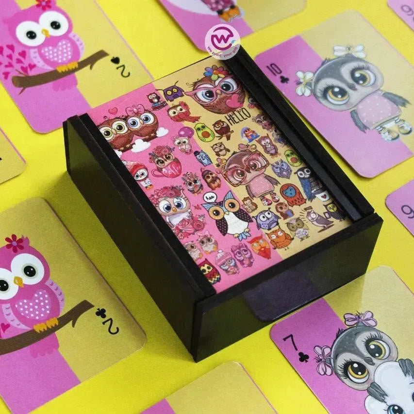 Playing Cards & UNO - Owl - WE PRINT