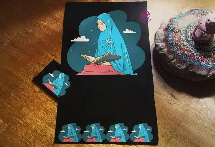 Prayer Rug With Cover -Cotton-A - WE PRINT