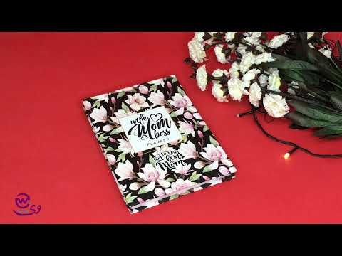 Daily planner-Mom-Blooming flowers