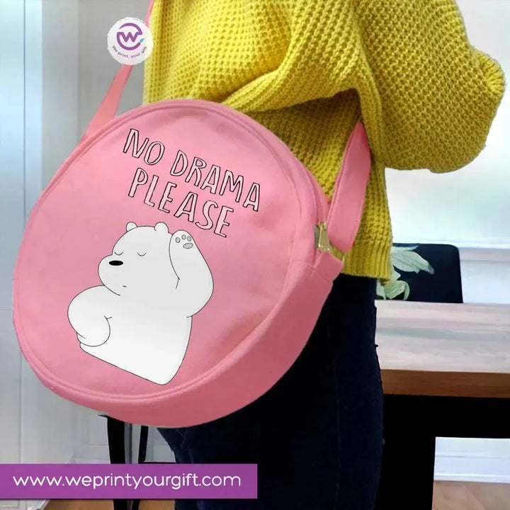 Round Bag -Three Bears - WE PRINT