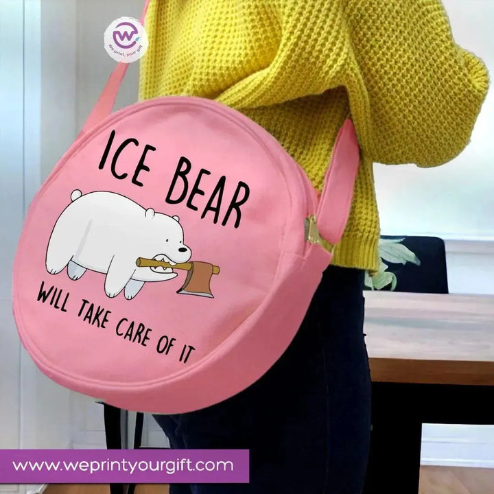 Round Bag -Three Bears - WE PRINT