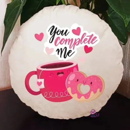 Round Cushion - Valentine's Day-2 - WE PRINT